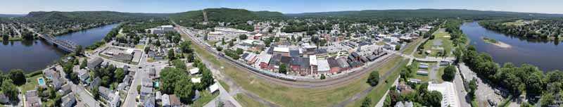 Overlooking Port Jervis