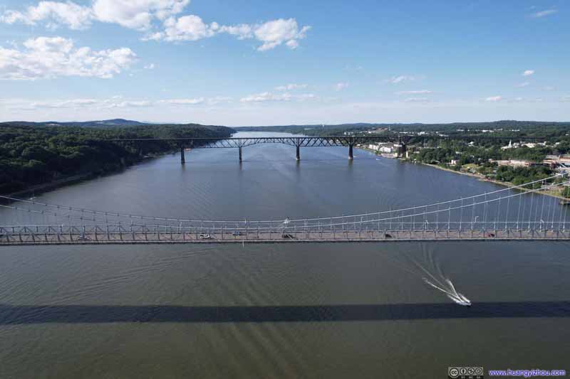Two Bridges over Hudson River