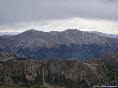 Bard Peak and Mount Parnassus