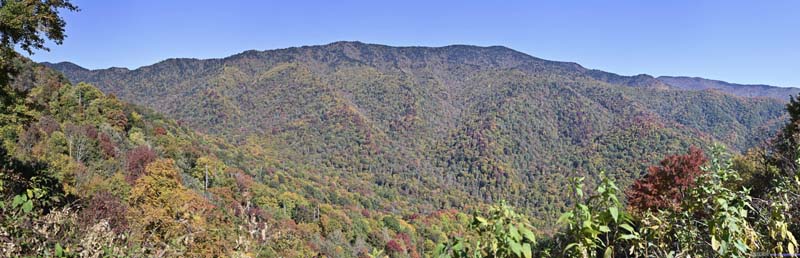 View of Great Smoky Mountains