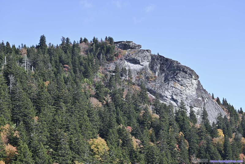 Devils Courthouse from Parking Lot