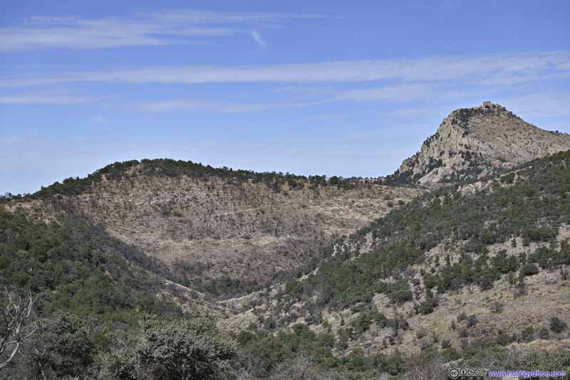Boot Canyon and Emory Peak