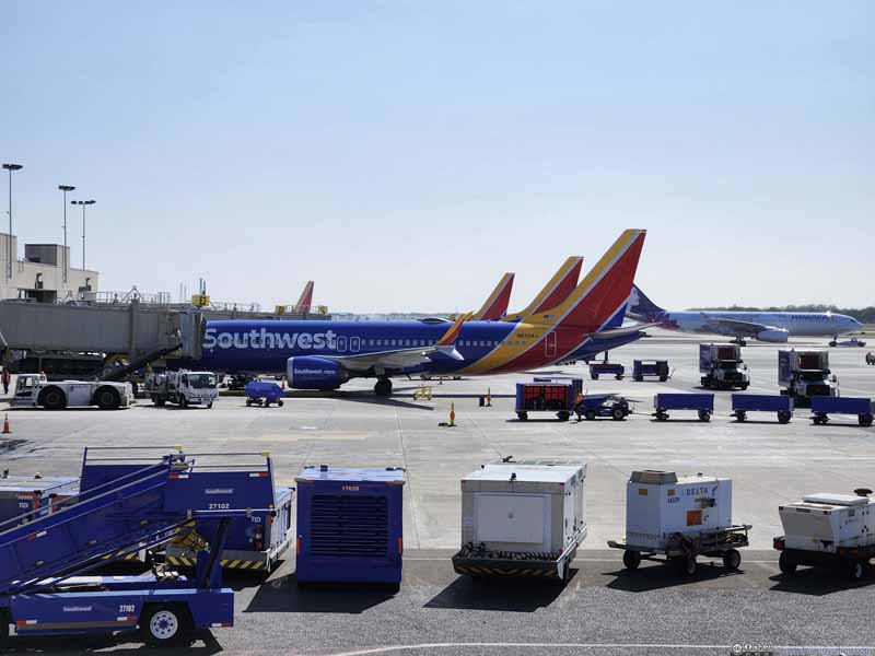 Southwest Airlines Fleet at Terminal E