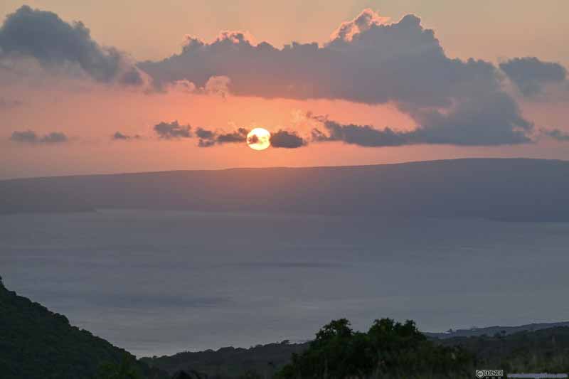 Sunset over Kaho‘olawe Island