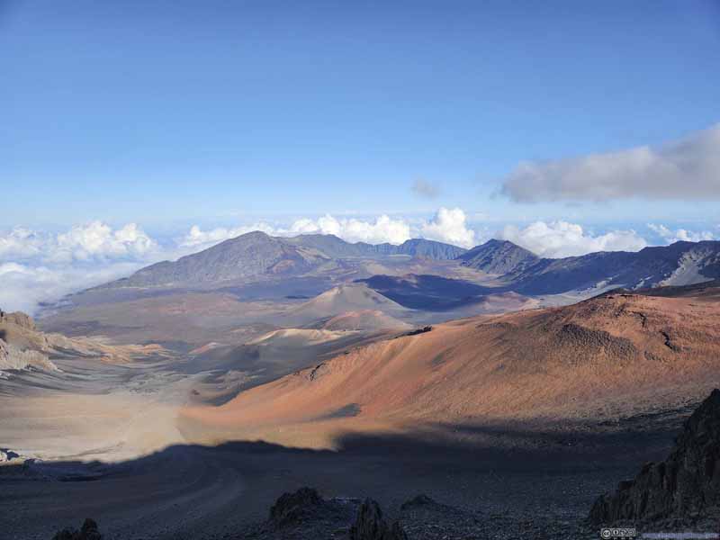 Haleakala Crater Basin
