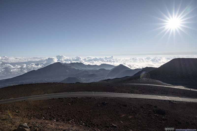 Haleakalā Crater Basin and Clouds