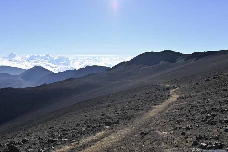 Trail into Crater