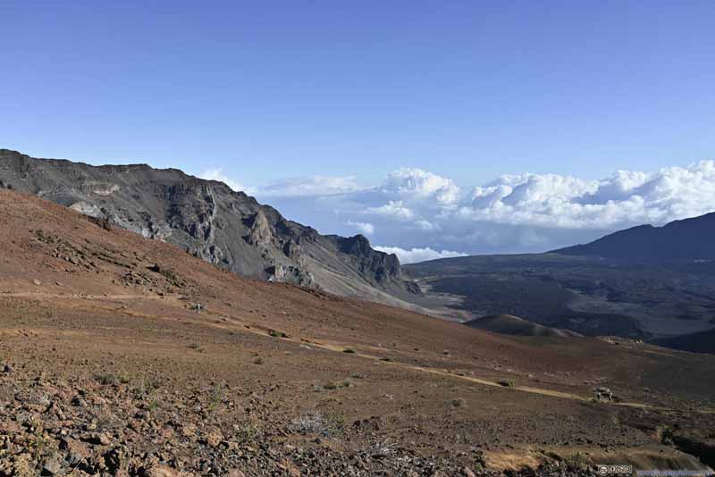 Northern Ridge of Haleakalā Crater
