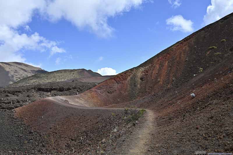 Trail next to Small Crater