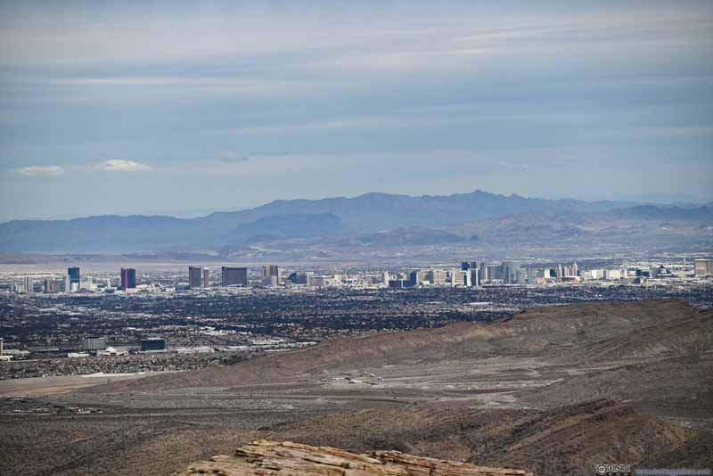 View of Las Vegas from Calico View