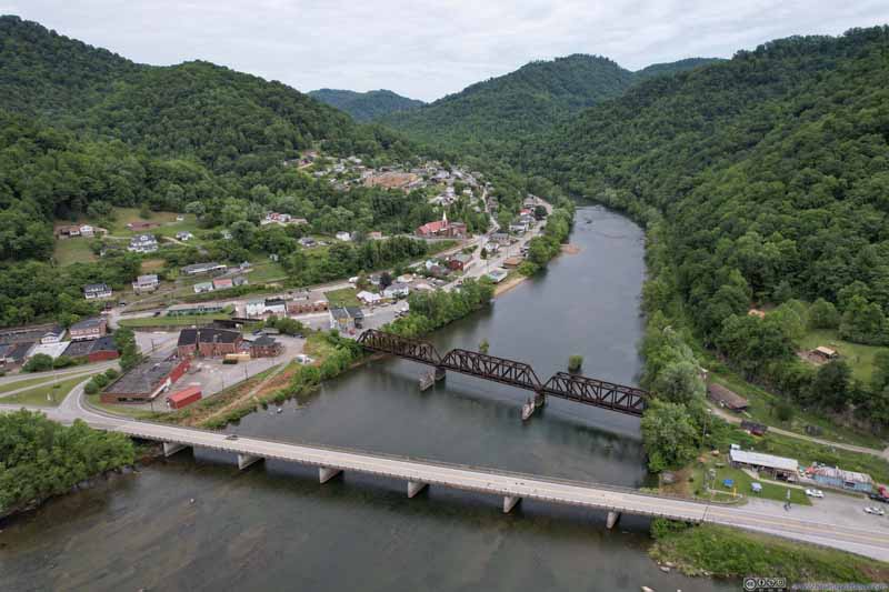 Bridges across Gauley River