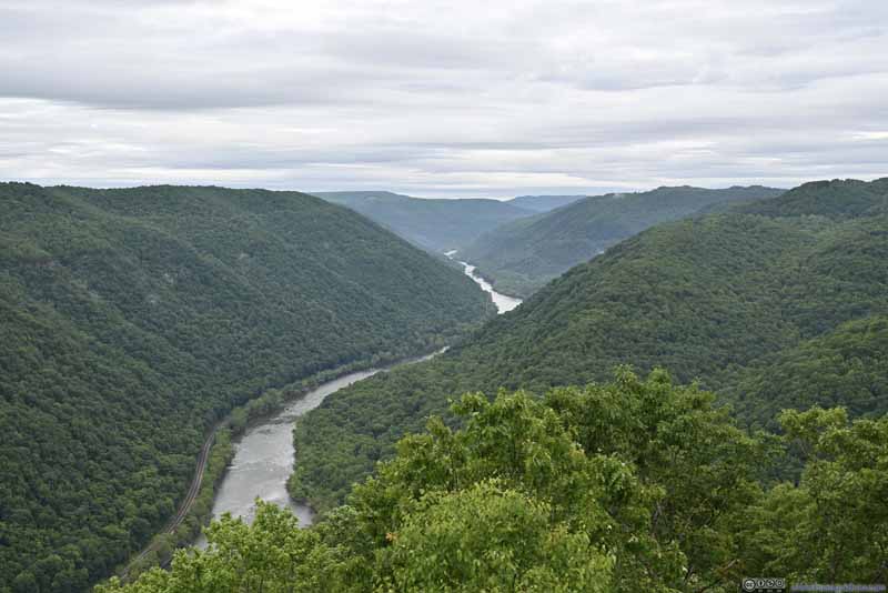 New River from Grandview Overlook