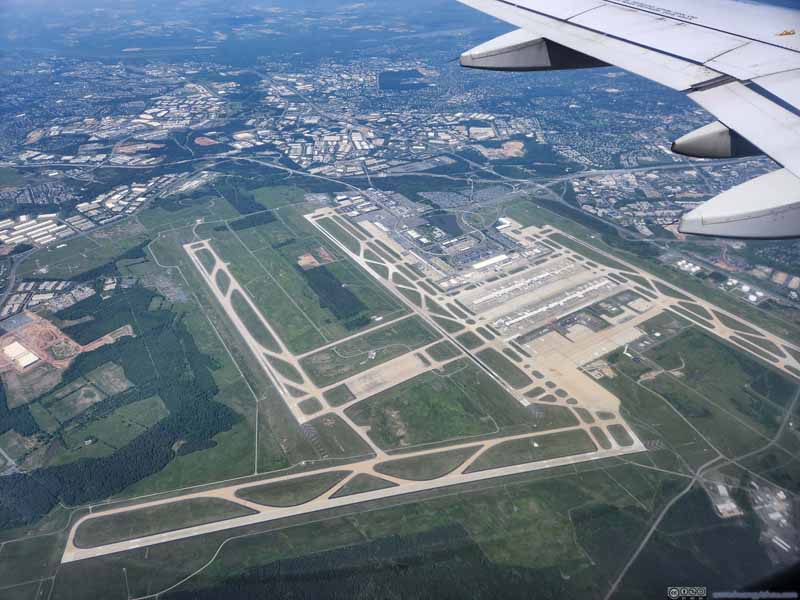Overlooking Dulles Airport