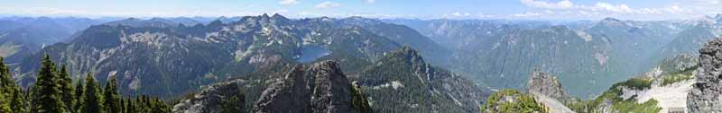 View from Snoqualmie Mountain