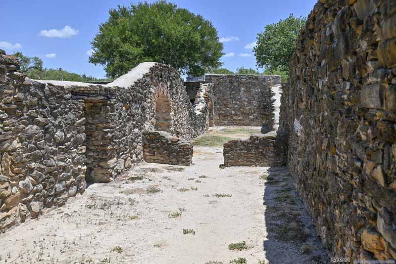 Remains of Indian Quarters
