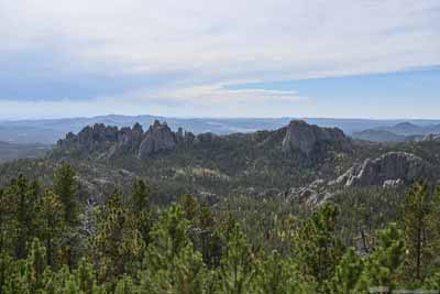 Cathedral Spires and Little Devil's Tower