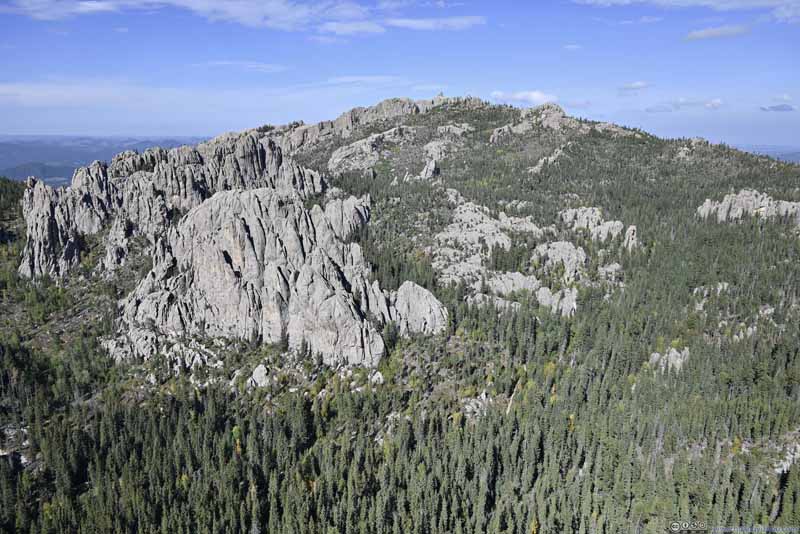 Black Elk Peak from Little Devil's Tower