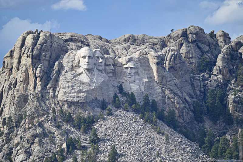 Mount Rushmore from Norbeck Overlook