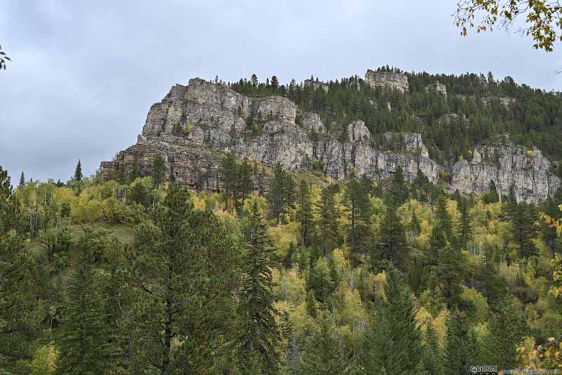 Wall of Spearfish Canyon