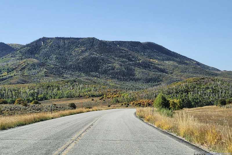 Battle Mountain along Road