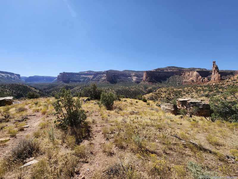 Western Rim of Monument Canyon