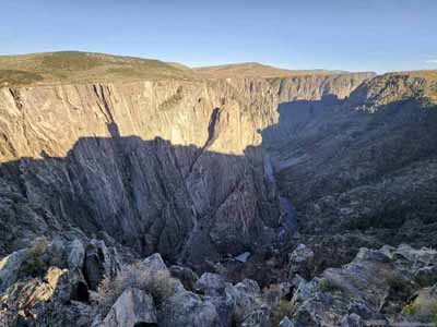 Gunnison Canyon from Pulpit Rock