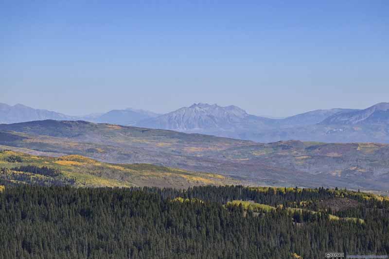 Distant West Elk Mountains