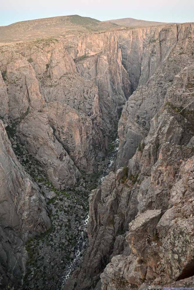 Gunnison Canyon from Chasm View