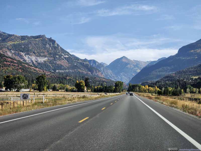 Road into Ouray