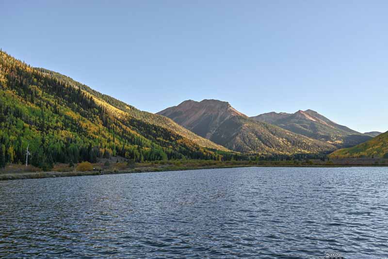 Red Mountains from Crystal Lake