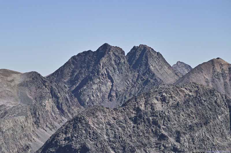 Arrow Peak and Vestal Peak