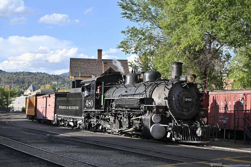 Train Arriving at Durango