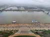 Mississippi River from Gateway Arch