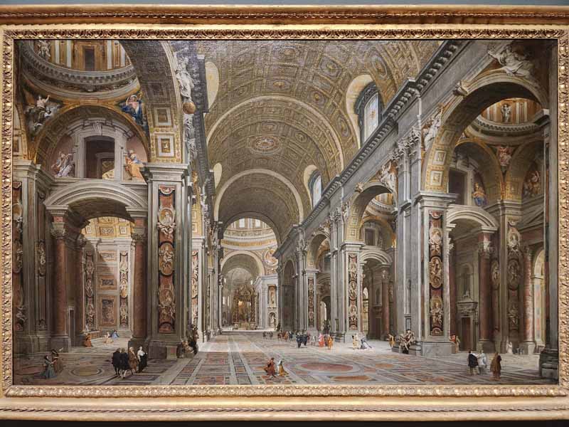 Interior of St. Peter’s, Rome