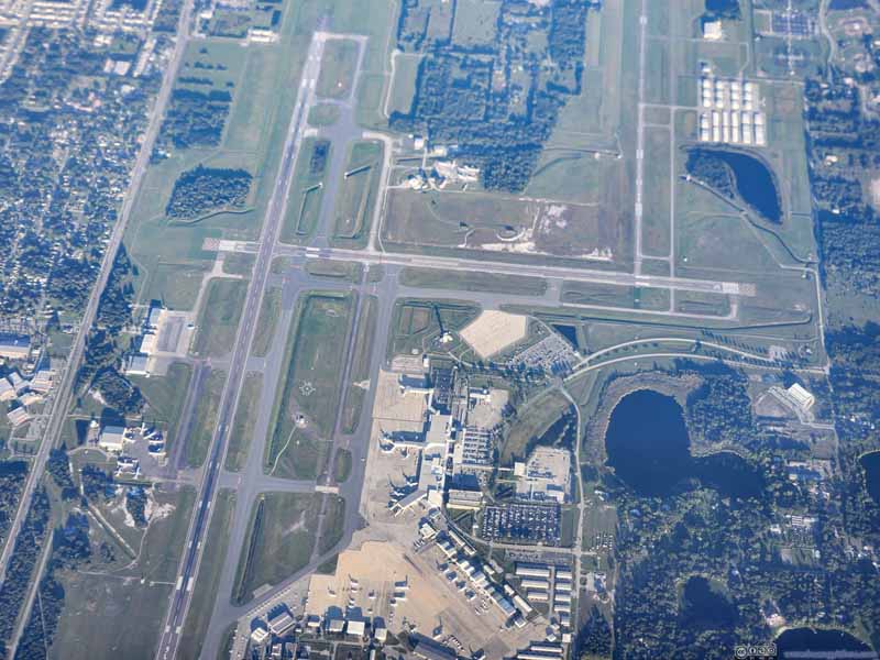 Overlooking Orlando Sanford Airport