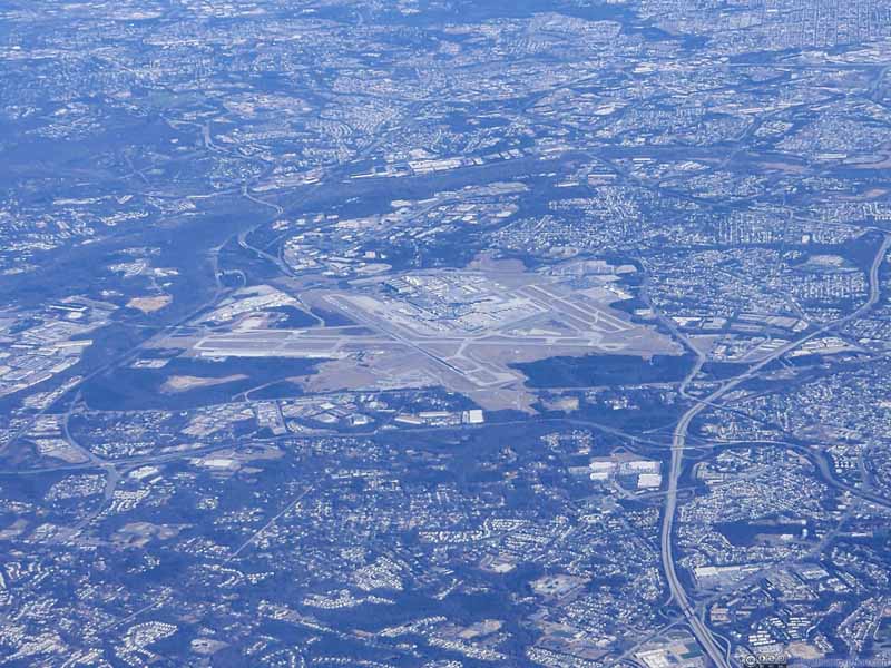 Overlooking Baltimore Airport