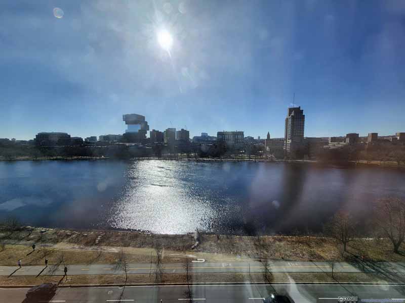 Charles River from Hotel Room
