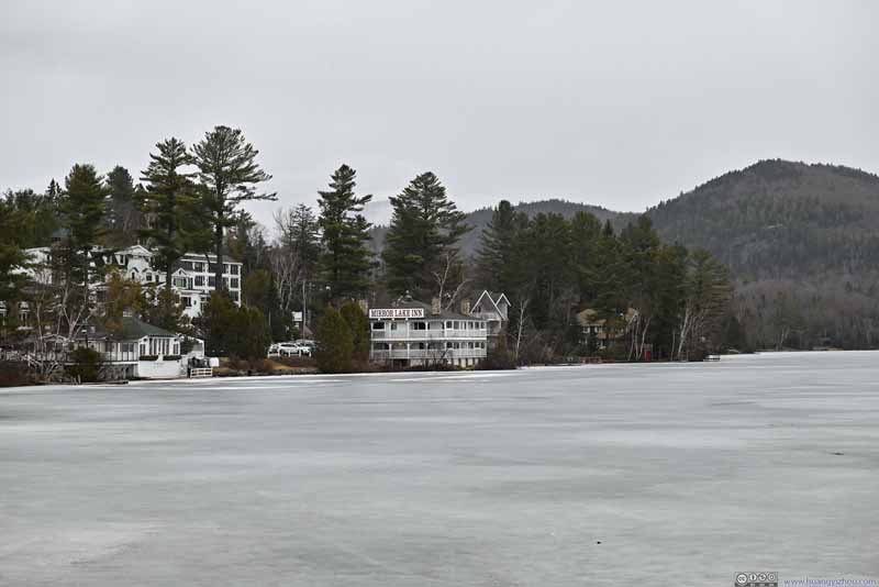 Buildings along Mirror Lake