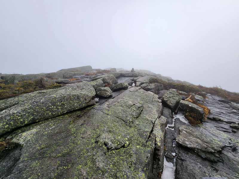 Path to Wright Peak Summit