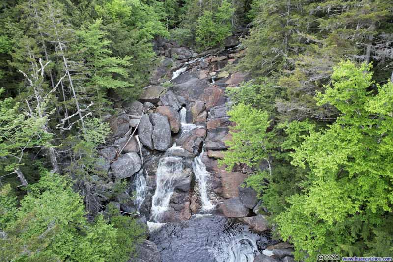 Overlooking Lower Harvard Falls