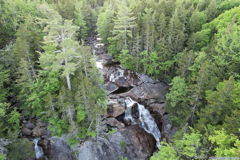 Overlooking Upper Harvard Falls