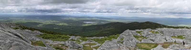 View from Monadnock Summit towards the North