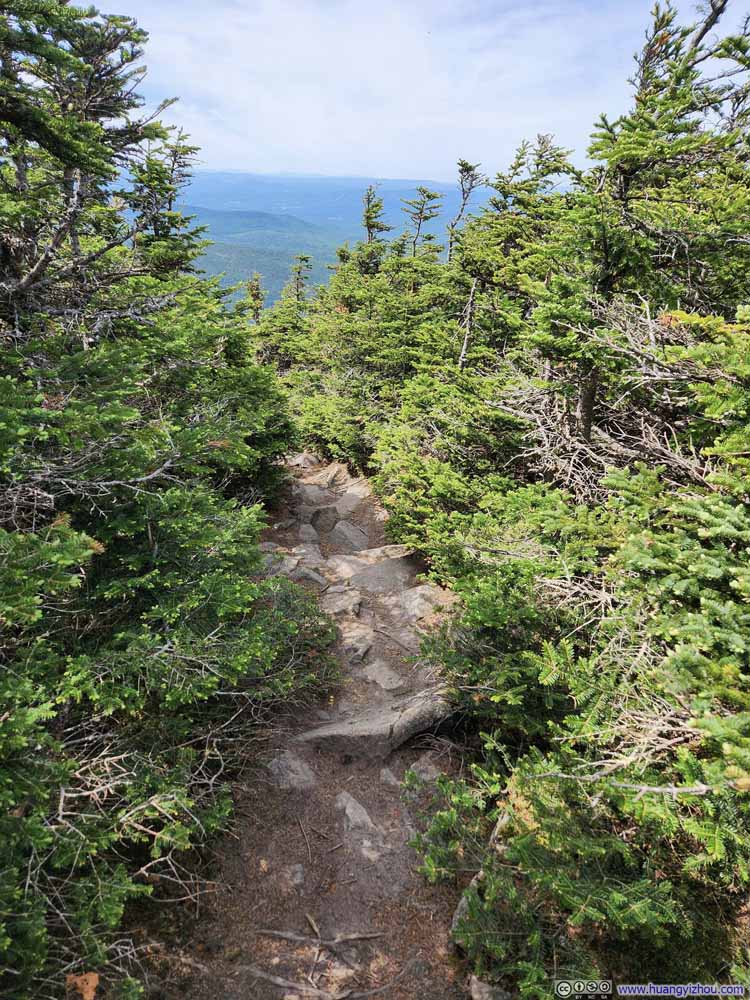 Trail from South Peak