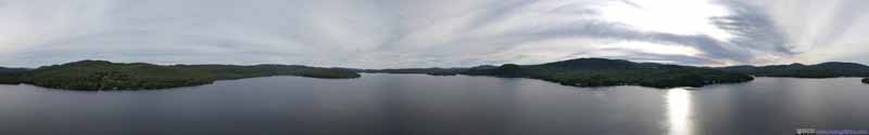 Overlooking Newfound Lake