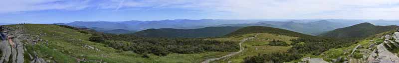 White Mountains from Moosilauke Summit