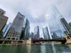 Buildings along Chicago River