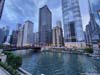 Chicago River at Dusk