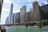 Buildings along Chicago River