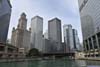 Buildings along Chicago River