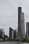 Buildings along Chicago River